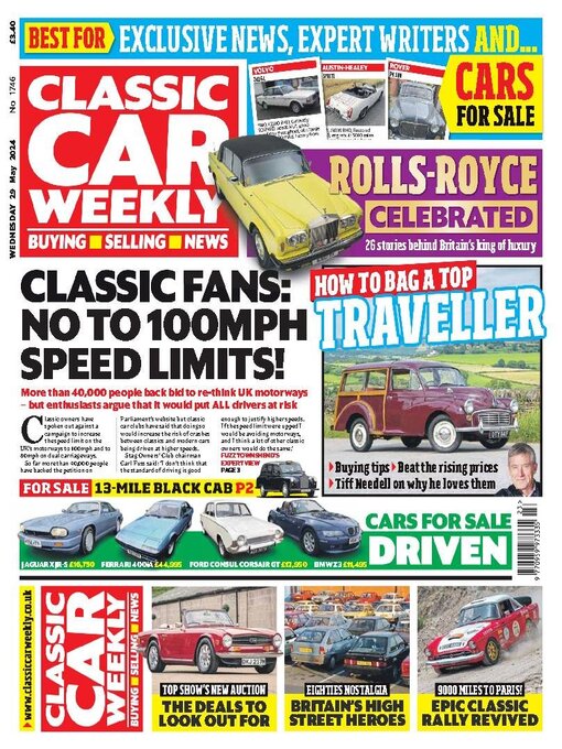 Title details for Classic Car Weekly by H BAUER PUBLISHING LIMITED - Available